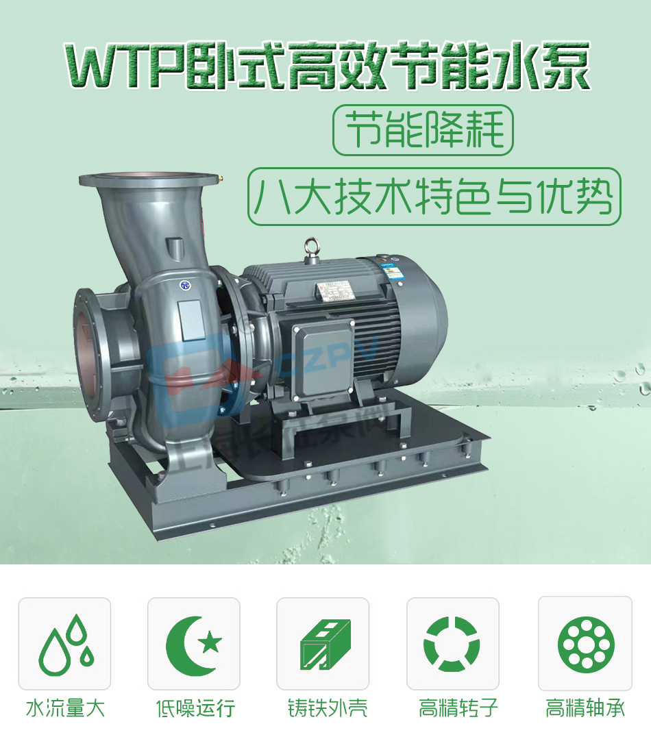 WTP臥式節能泵詳情