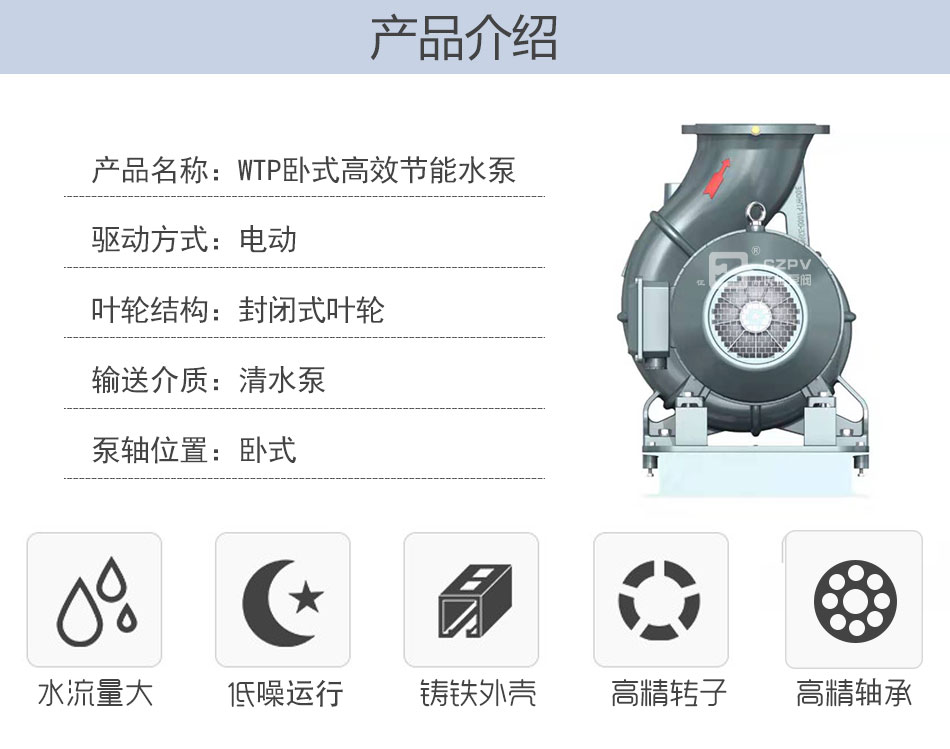 WTP節能水泵產品介紹