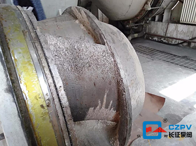 循環水泵葉輪氣蝕圖片